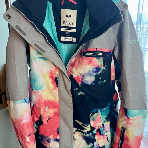 Roxy Colorful DryFlight Jacket - Picture 2 of 3